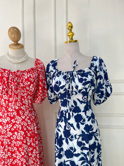 Women Spring Cotton Floral Dresses